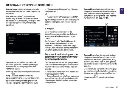 2018-2025 Renault Easy Link Infotainment Manual | Dutch