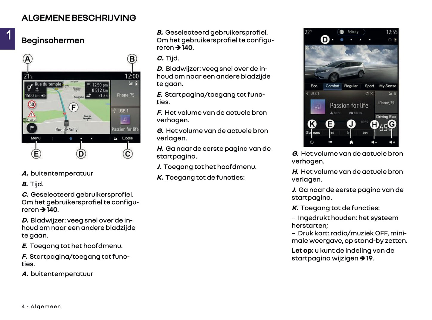 2018-2025 Renault Easy Link Infotainment Manual | Dutch