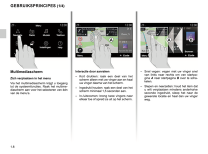 2023-2024 Renault Easy Connect/Easy Link Infotainment Handleiding | Nederlands