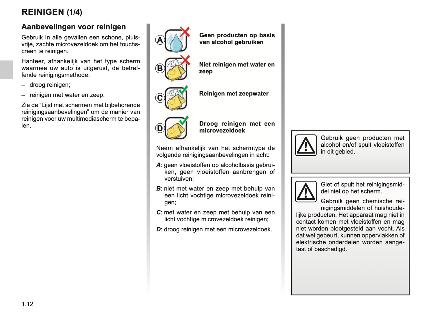 2023-2024 Renault Easy Connect/Easy Link Infotainment Handleiding | Nederlands