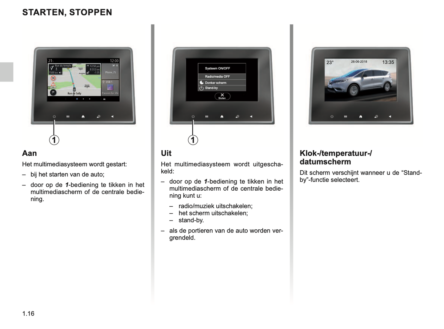 2023-2024 Renault Easy Connect/Easy Link Infotainment Handleiding | Nederlands