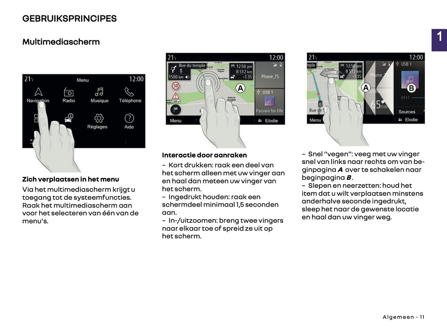 2025-2026 Renault Easy Link Infotainment Manual | Dutch