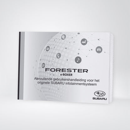 2025 Subaru Forester Infotainment Manual | Dutch
