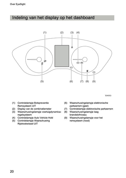 2022 Subaru Outback EyeSight Manual | Dutch