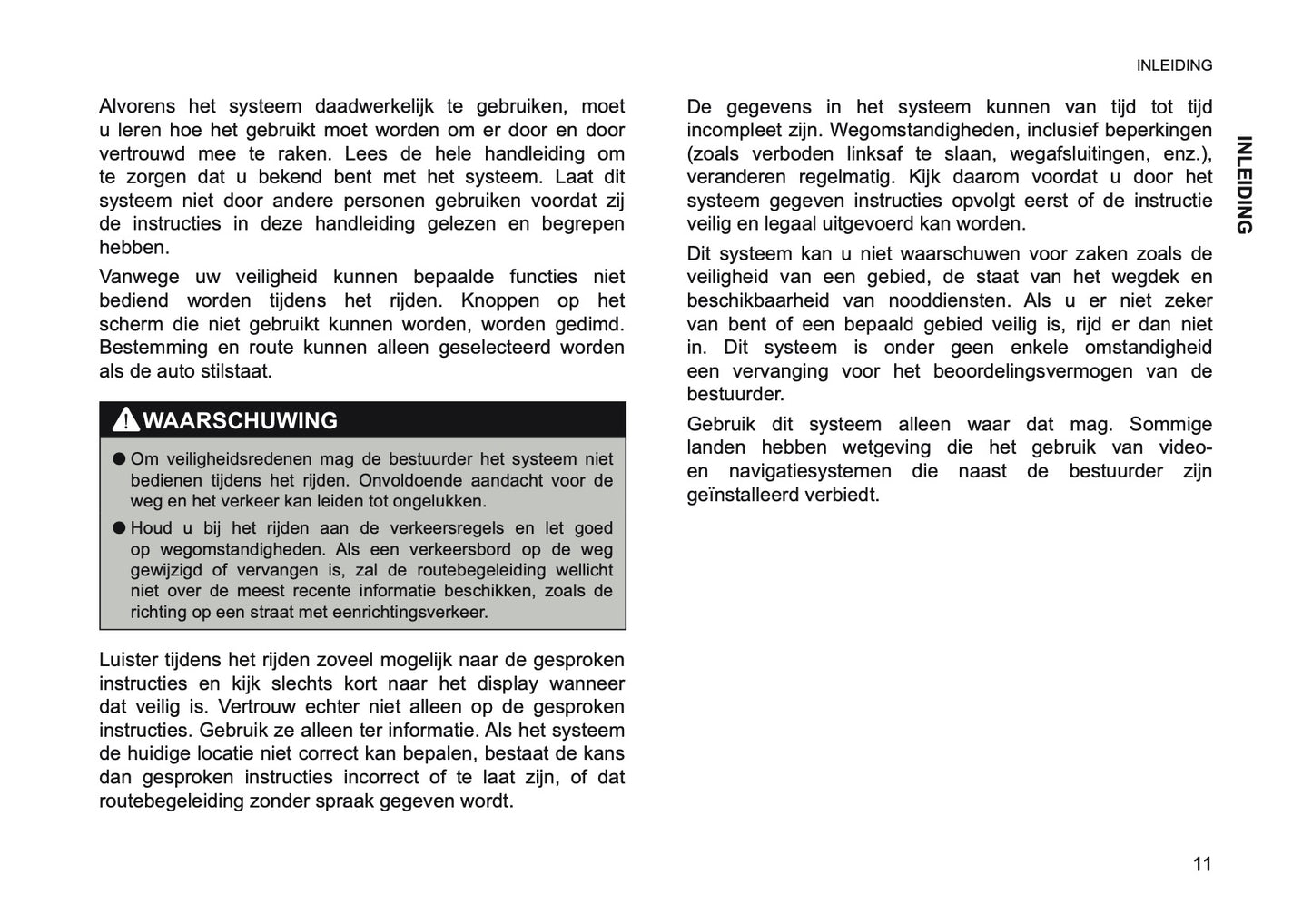 2024 Subaru XV e-BOXER Infotainment Manual | Dutch