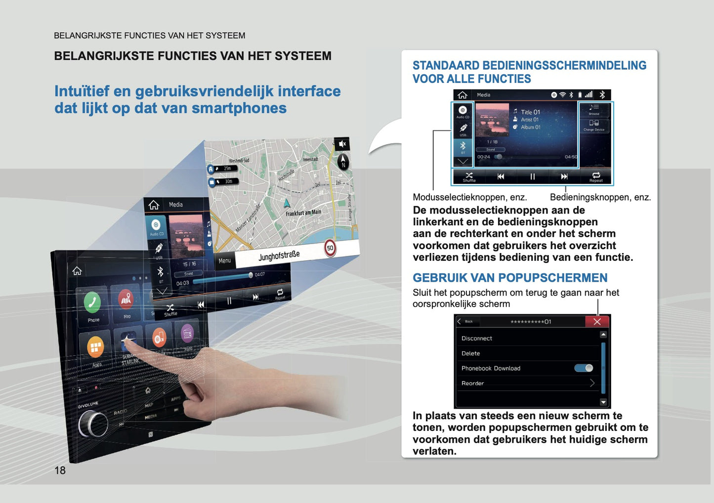 2024 Subaru XV e-BOXER Infotainment Manual | Dutch