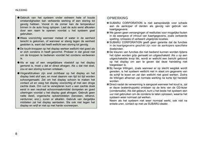 2024 Subaru XV e-BOXER Infotainment Manual | Dutch