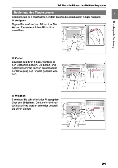 2025-2026 Toyota Aygo X Navigation Manual | German