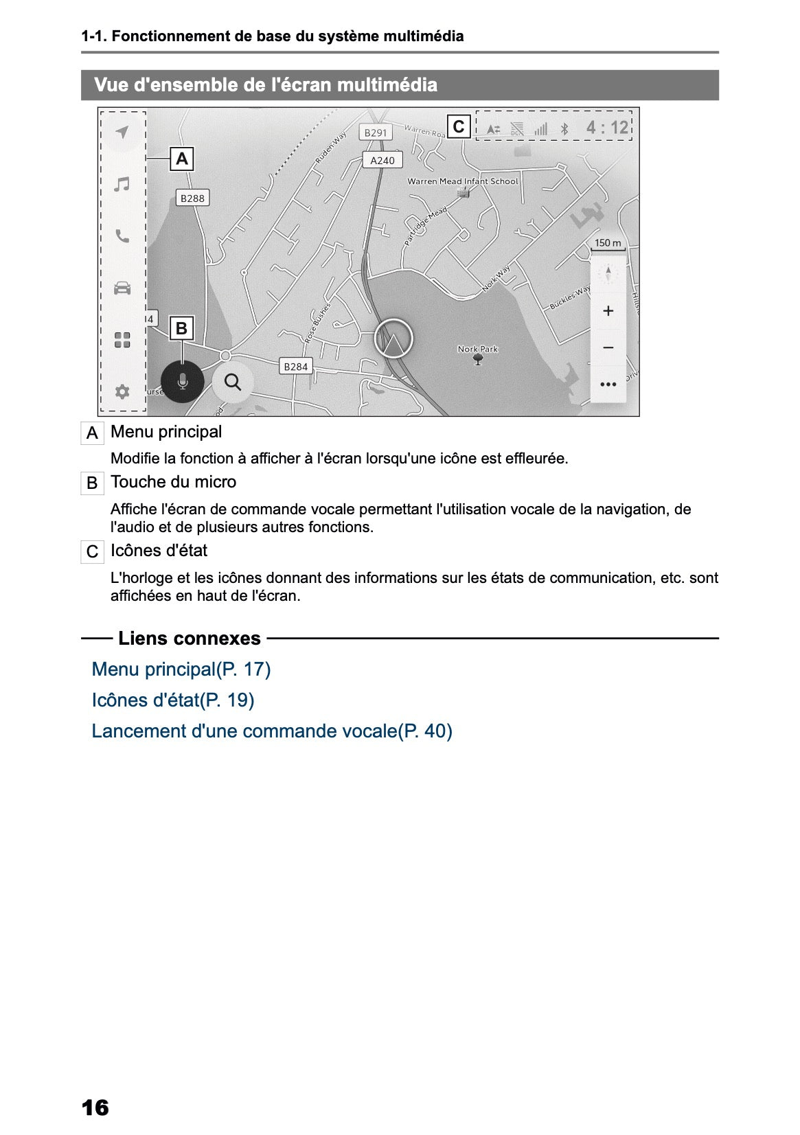 2025-2026 Toyota Aygo X Navigation Manual | French