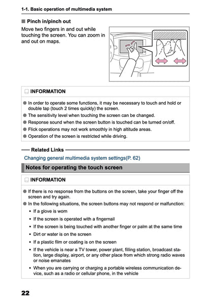 2025-2026 Toyota Aygo X Navigation Manual | English