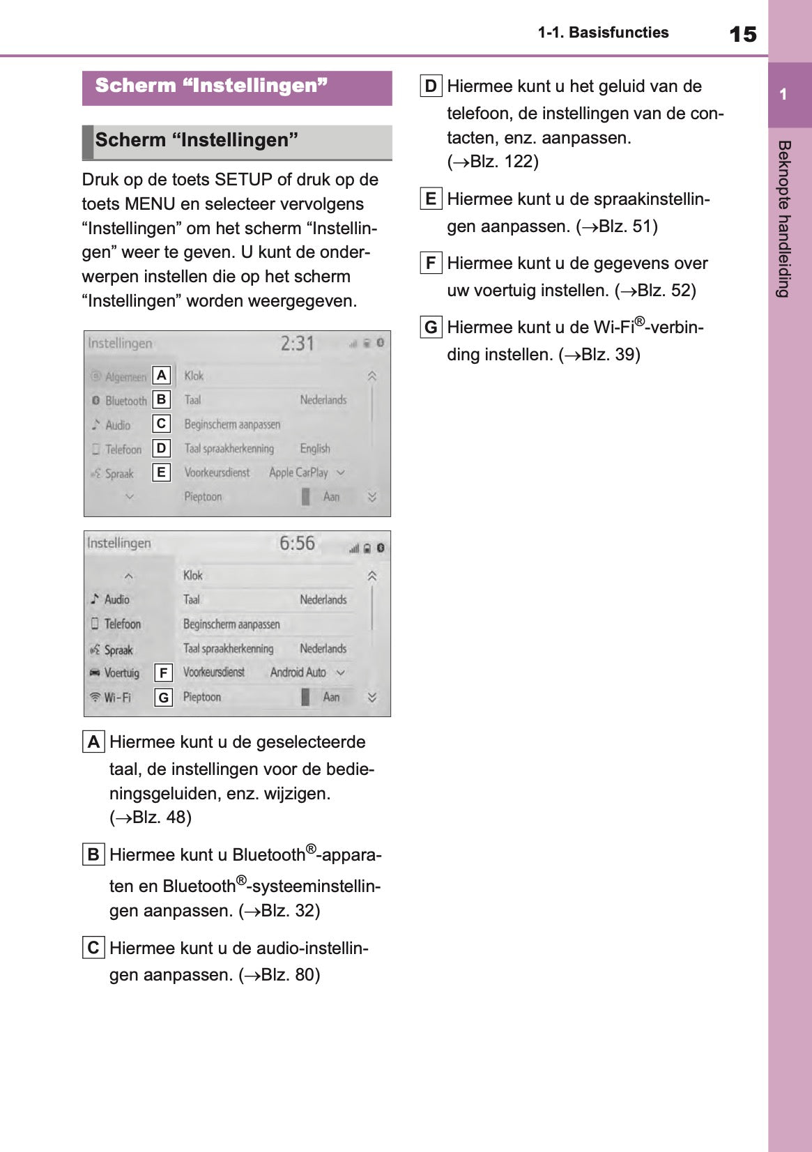2022-2023 Toyota Aygo X Navigation Manual | Dutch