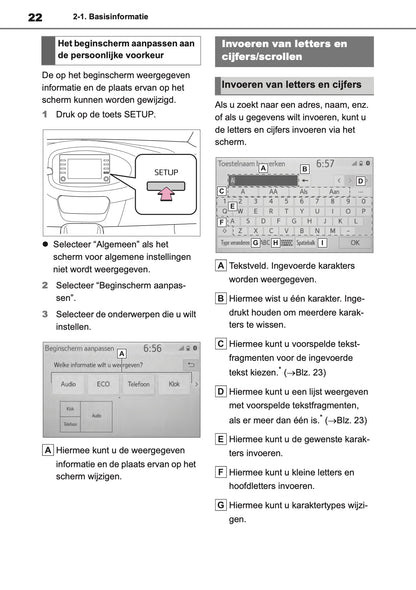 2022-2023 Toyota Aygo X Navigation Manual | Dutch