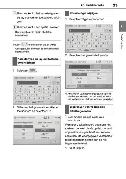 2022-2023 Toyota Aygo X Navigation Manual | Dutch