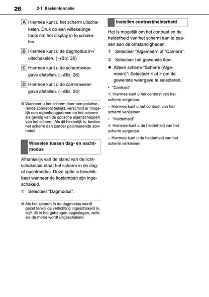 2022-2023 Toyota Aygo X Navigation Manual | Dutch