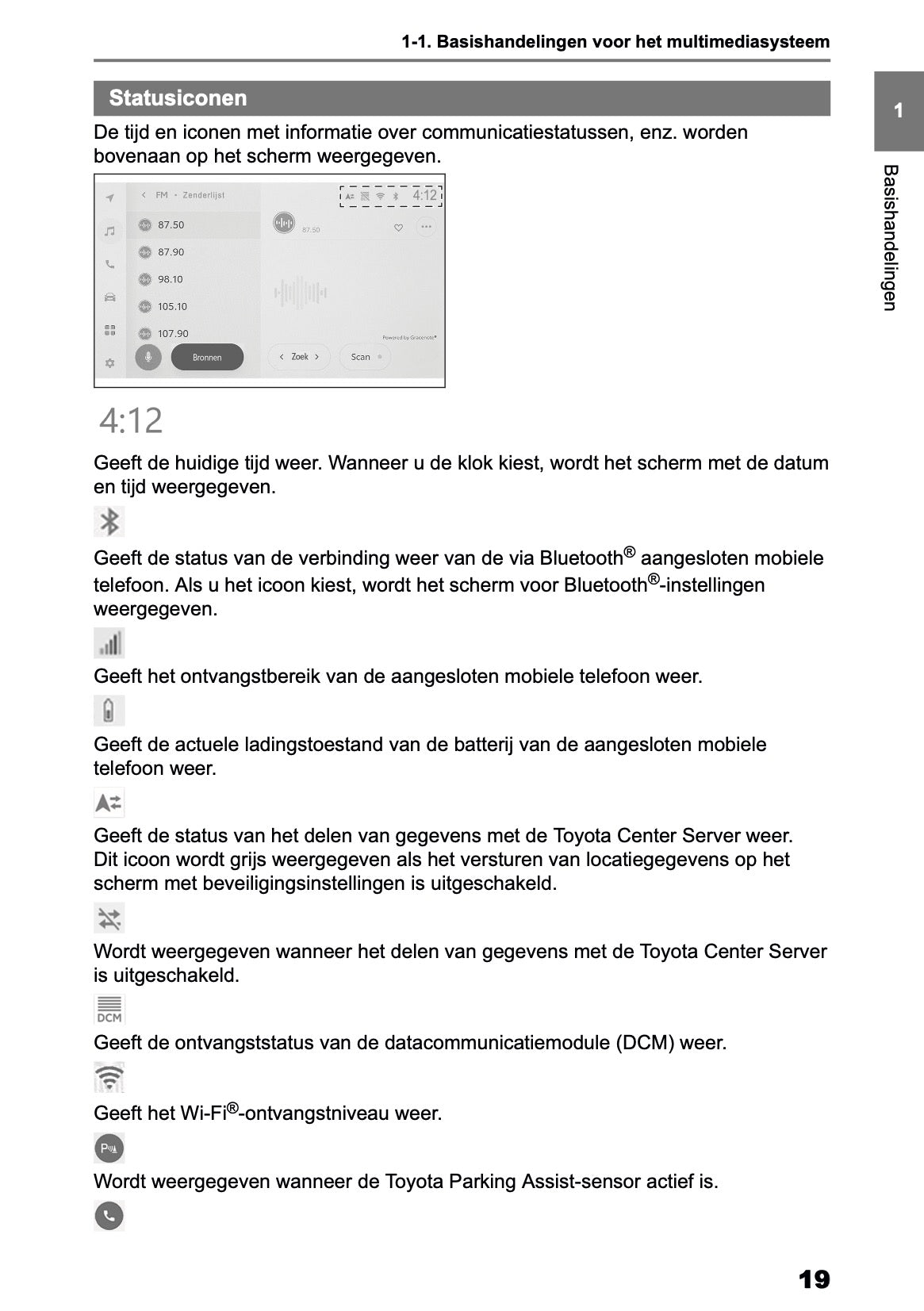 2025-2026 Toyota Aygo X Navigation Manual | Dutch