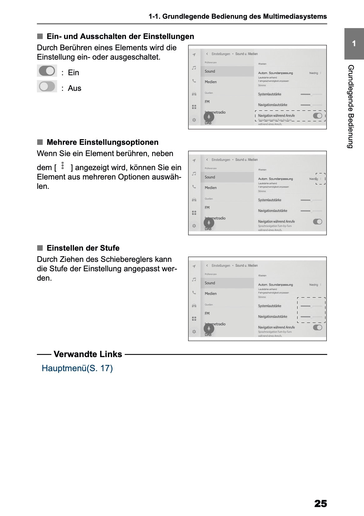 2025-2026 Toyota bZ4X Navigation Manual | German