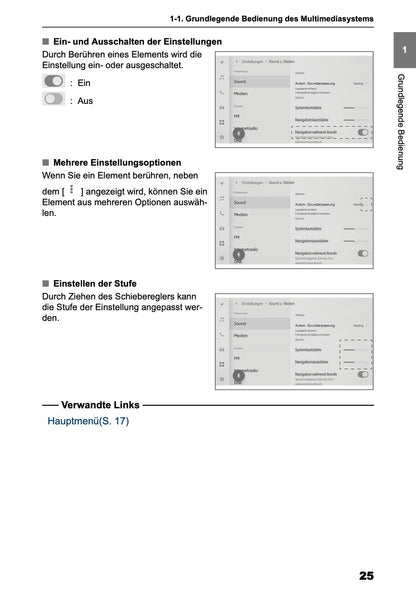 2025-2026 Toyota bZ4X Navigation Manual | German