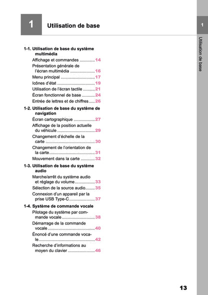2025-2026 Toyota bZ4X Manuel d'Infotainment | Français