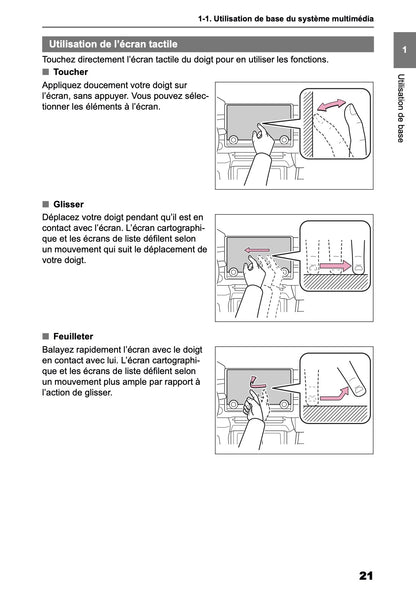 2025-2026 Toyota bZ4X Manuel d'Infotainment | Français