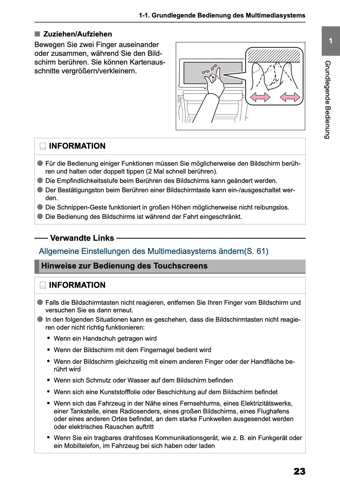 2025-2026 Toyota C-HR HEV/PHEV Navigation Manual | German