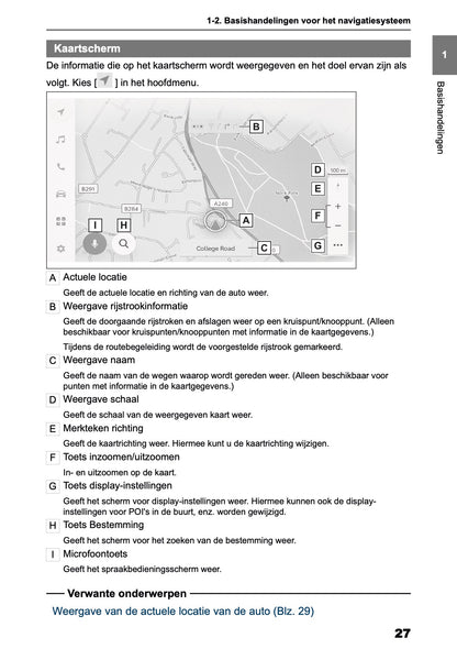 2026 Toyota C-HR+ Navigatie Handleiding | Nederlands