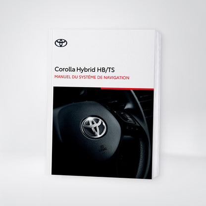 2026 Toyota Corolla Hybrid Hatchback/Touring Sports Manuel de Navigation | Français