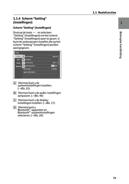 2023-2024 Toyota RAV4/RAV4 Hybrid Multi Media Manual | Dutch