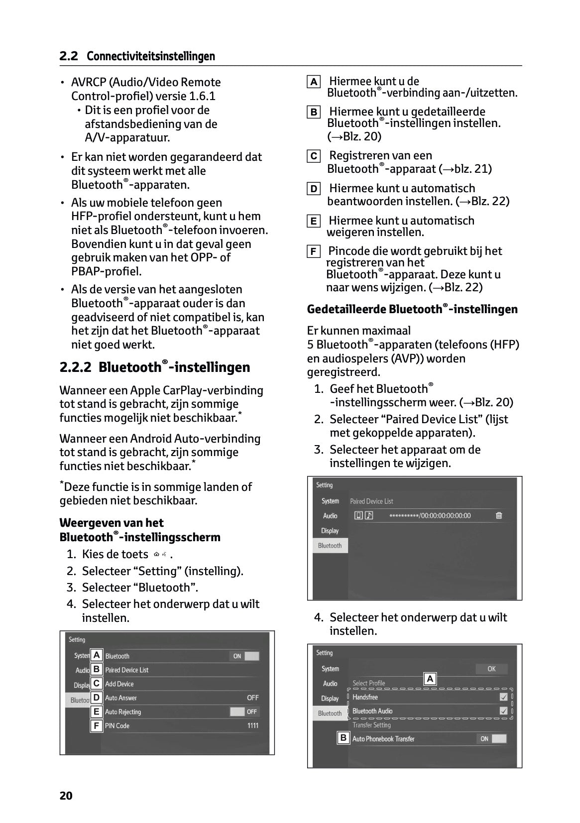 2023-2024 Toyota RAV4/RAV4 Hybrid Multi Media Manual | Dutch