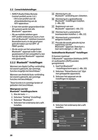 2023-2024 Toyota RAV4/RAV4 Hybrid Multi Media Manual | Dutch
