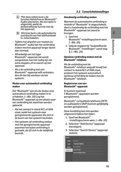 2023-2024 Toyota RAV4/RAV4 Hybrid Multi Media Manual | Dutch