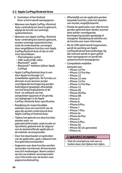 2023-2024 Toyota RAV4/RAV4 Hybrid Multi Media Manual | Dutch