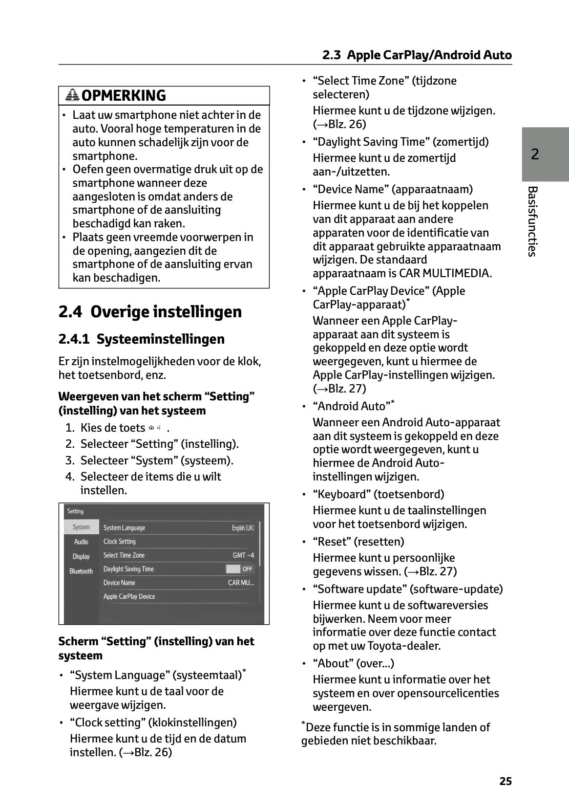 2023-2024 Toyota RAV4/RAV4 Hybrid Multi Media Manual | Dutch