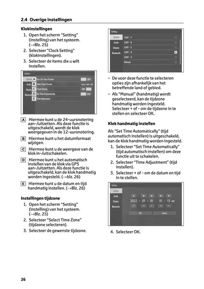 2023-2024 Toyota RAV4/RAV4 Hybrid Multi Media Manual | Dutch