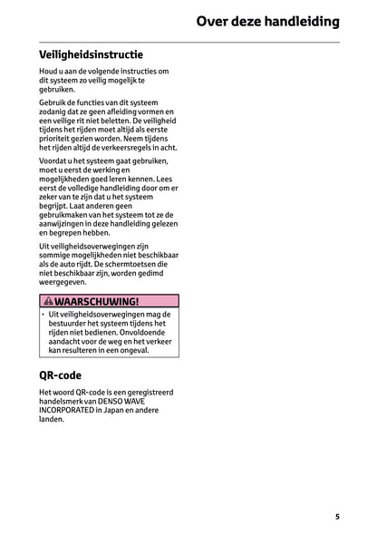 2023-2024 Toyota RAV4/RAV4 Hybrid Multi Media Manual | Dutch