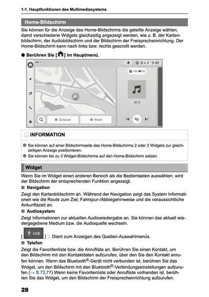 2026 Toyota RAV4 Navigation Manual | German