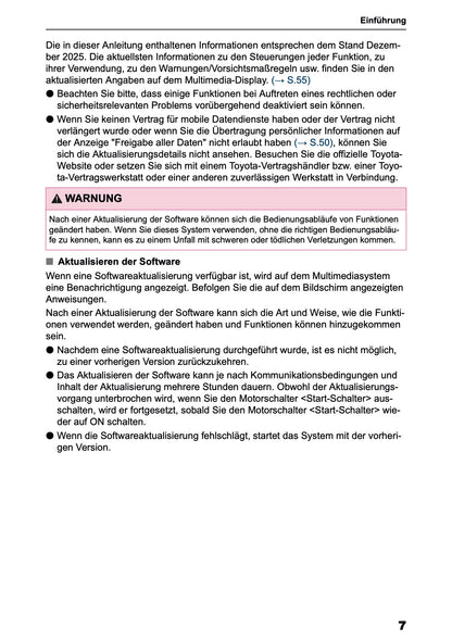 2026 Toyota RAV4 Navigation Manual | German