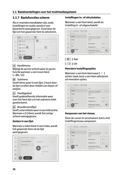 2022-2023 Toyota RAV4 Plug-in-Hybrid Navigation Manual | Dutch