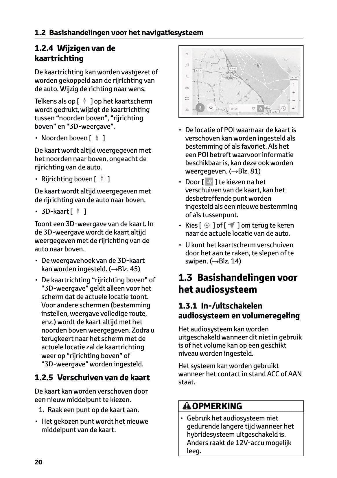 2022-2023 Toyota RAV4 Plug-in-Hybrid Navigation Manual | Dutch