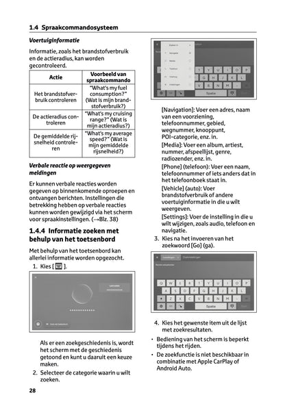2022-2023 Toyota RAV4 Plug-in-Hybrid Navigation Manual | Dutch