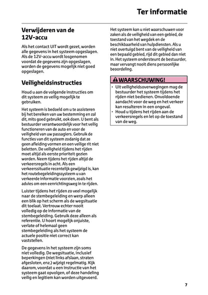 2022-2023 Toyota RAV4 Plug-in-Hybrid Navigation Manual | Dutch