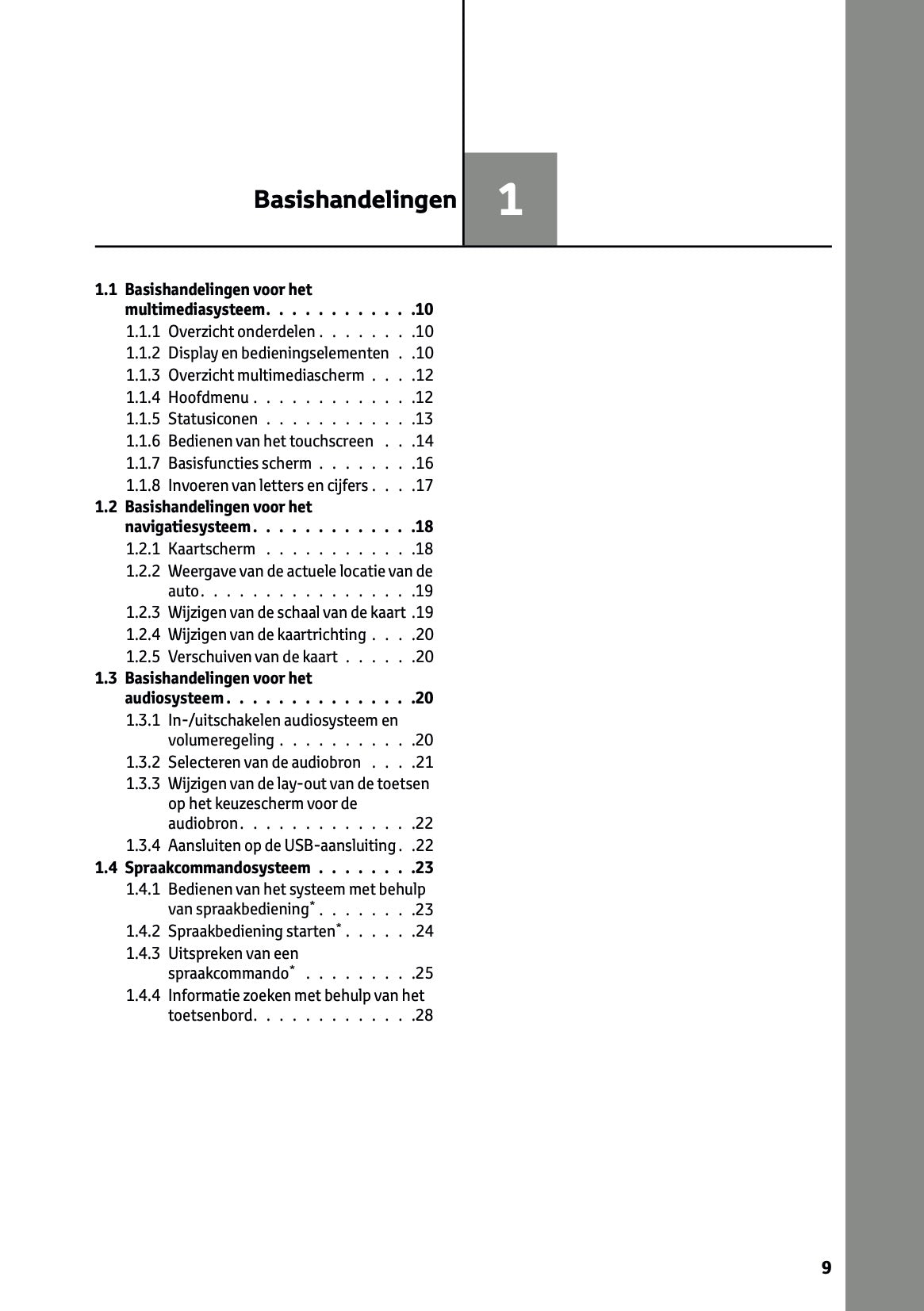 2022-2023 Toyota RAV4 Plug-in-Hybrid Navigation Manual | Dutch