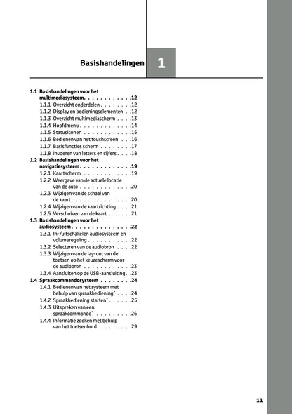 2024-2025 Toyota RAV4 Plug-in-Hybrid Navigation Manual | Dutch