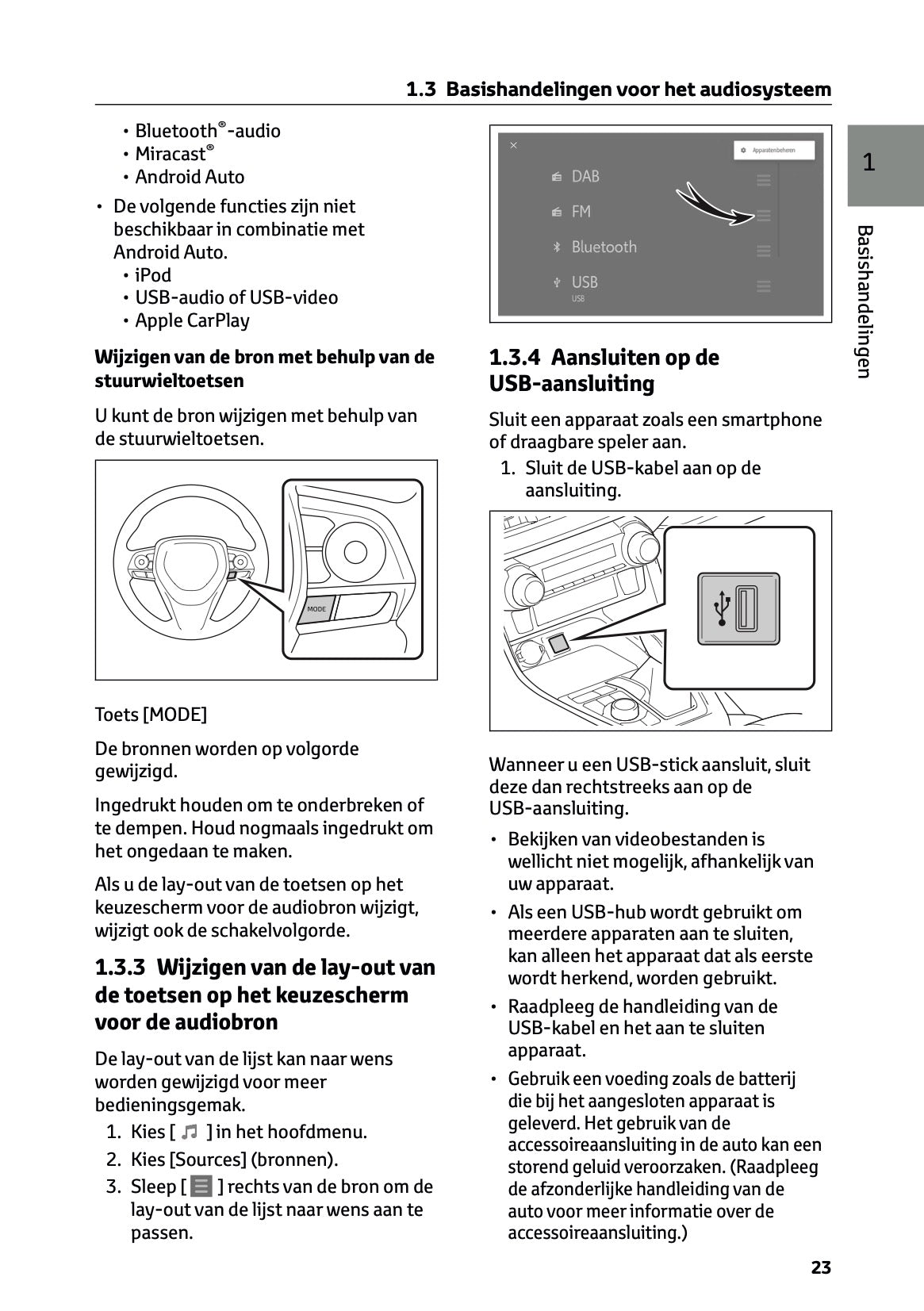 2024-2025 Toyota RAV4 Plug-in-Hybrid Navigation Manual | Dutch