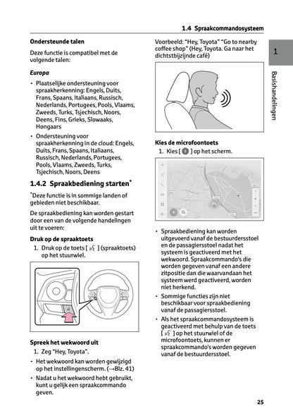 2024-2025 Toyota RAV4 Plug-in-Hybrid Navigation Manual | Dutch