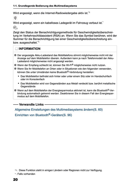 2025 Toyota Yaris Cross Hybrid Navigation Manual | German