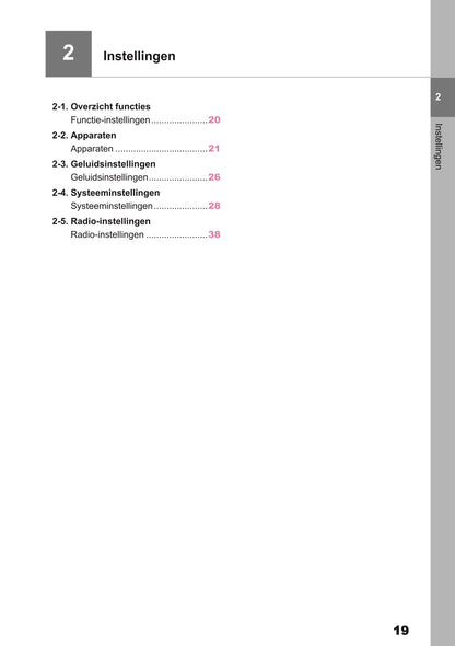 2024 Toyota Yaris Cross Hybrid Multimedia Handleiding | Nederlands