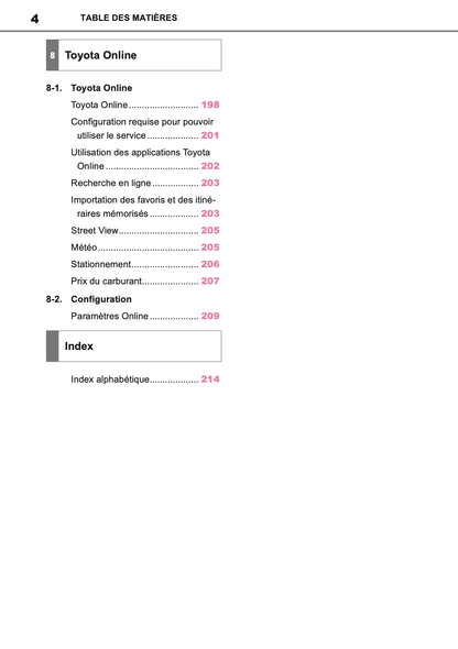 2023 Toyota Yaris Hybrid Infotainment Manual | French