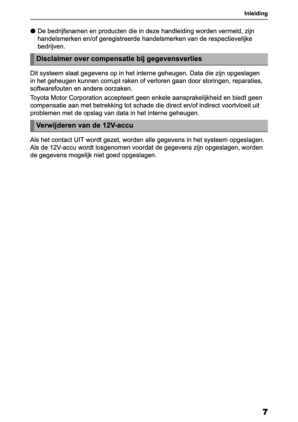 2025-2026 Toyota Yaris Hybrid Navigation Manual | Dutch