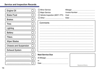Audi Maintenance Book | English