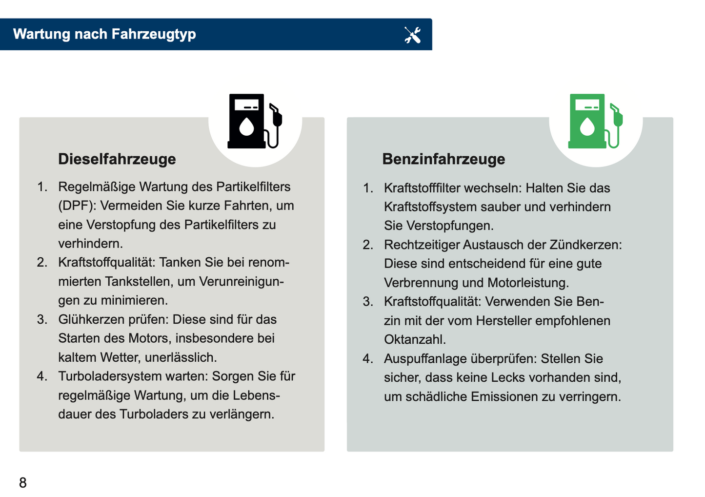 BMW Maintenance Book | German